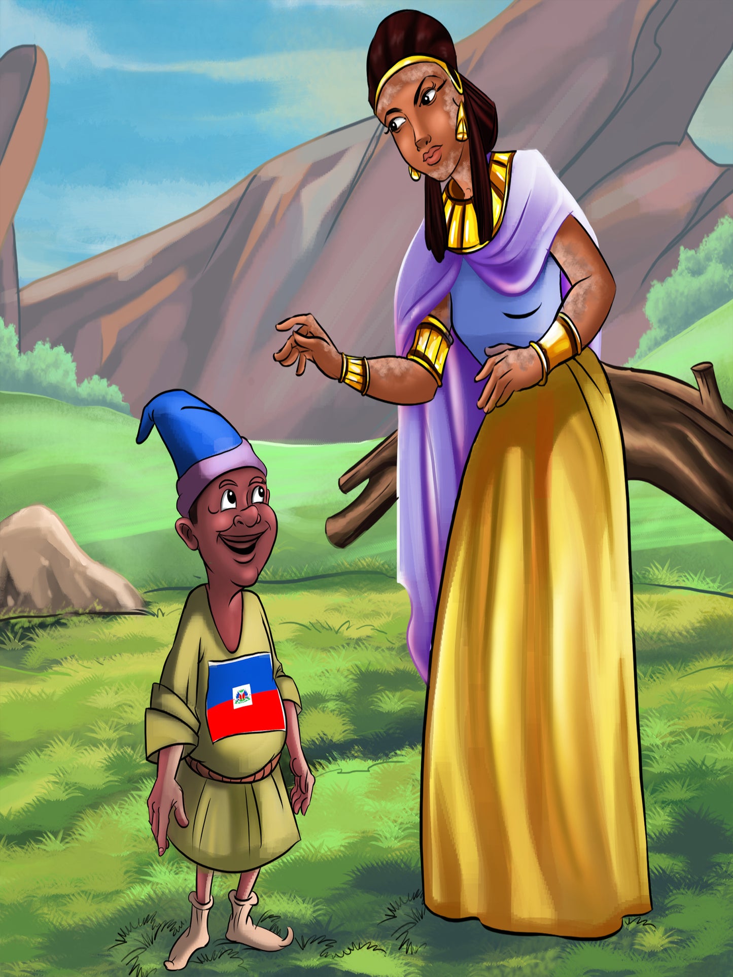 Urbantoons Vitiligo Beauty and The Seven Dwarfs - UrbanToons Inc.