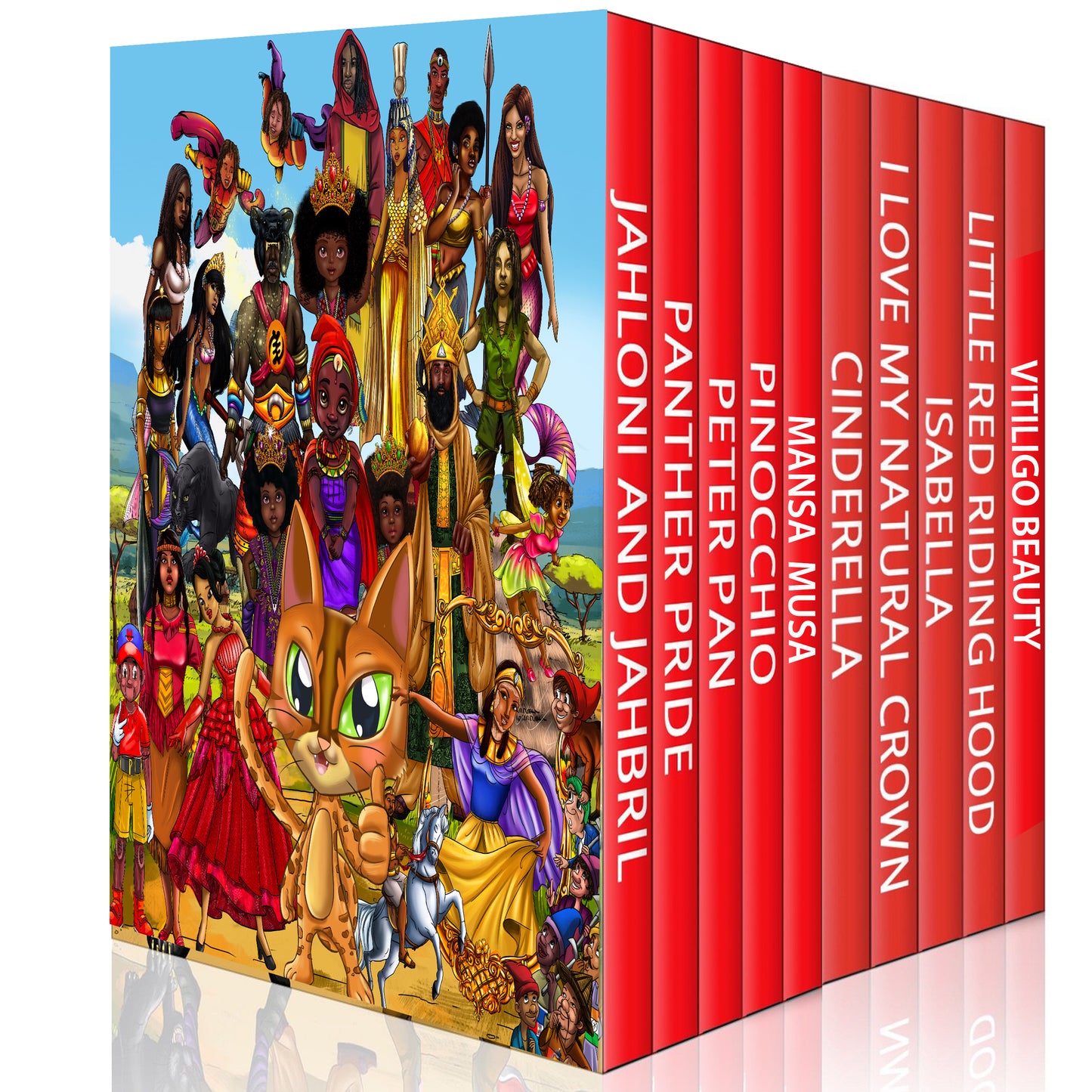 Urbantoons Family Book Bundle (1-11) Bonus 2 Coloring books