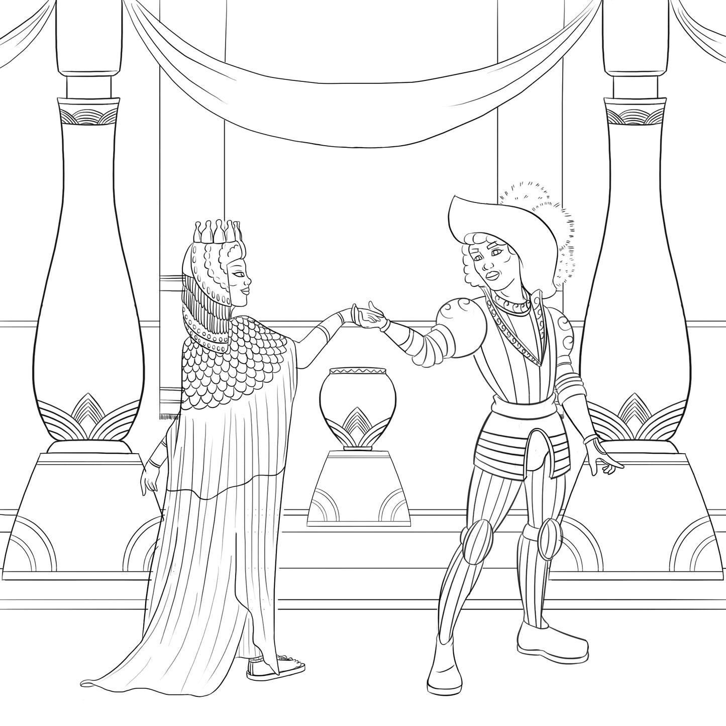 Urbantoons Cinderella Coloring Book Bulk / Wholesale 25 units - UrbanToons Inc.