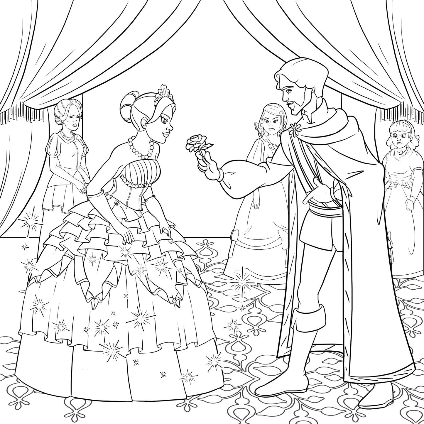 Urbantoons Isabella COLORING BOOKS - UrbanToons Inc.