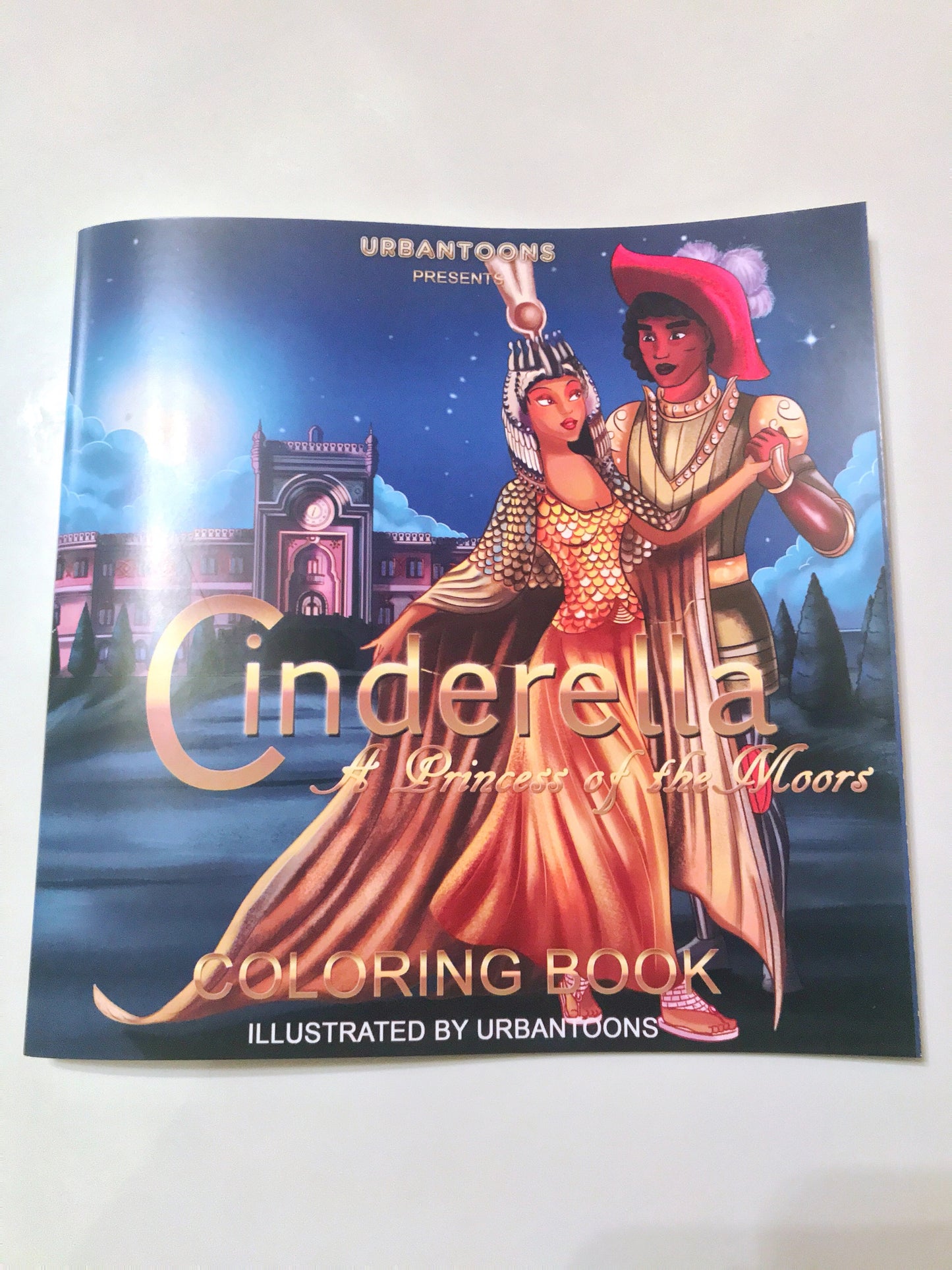 Urbantoons Cinderella Activity COLORING BOOK - UrbanToons Inc.