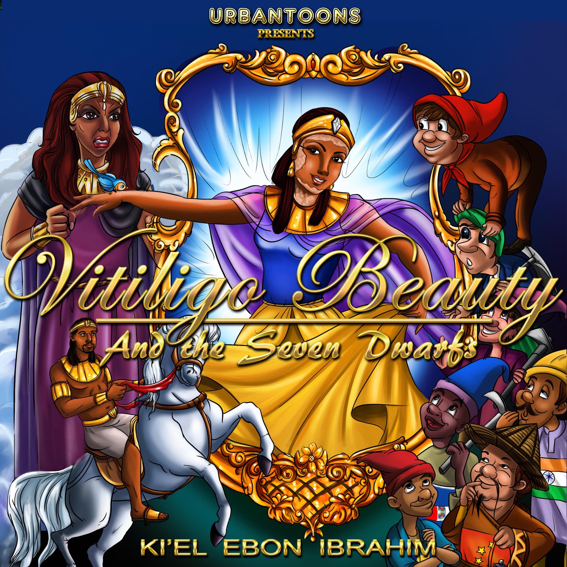 Urbantoons Vitiligo Beauty and The Seven Dwarfs - UrbanToons Inc.