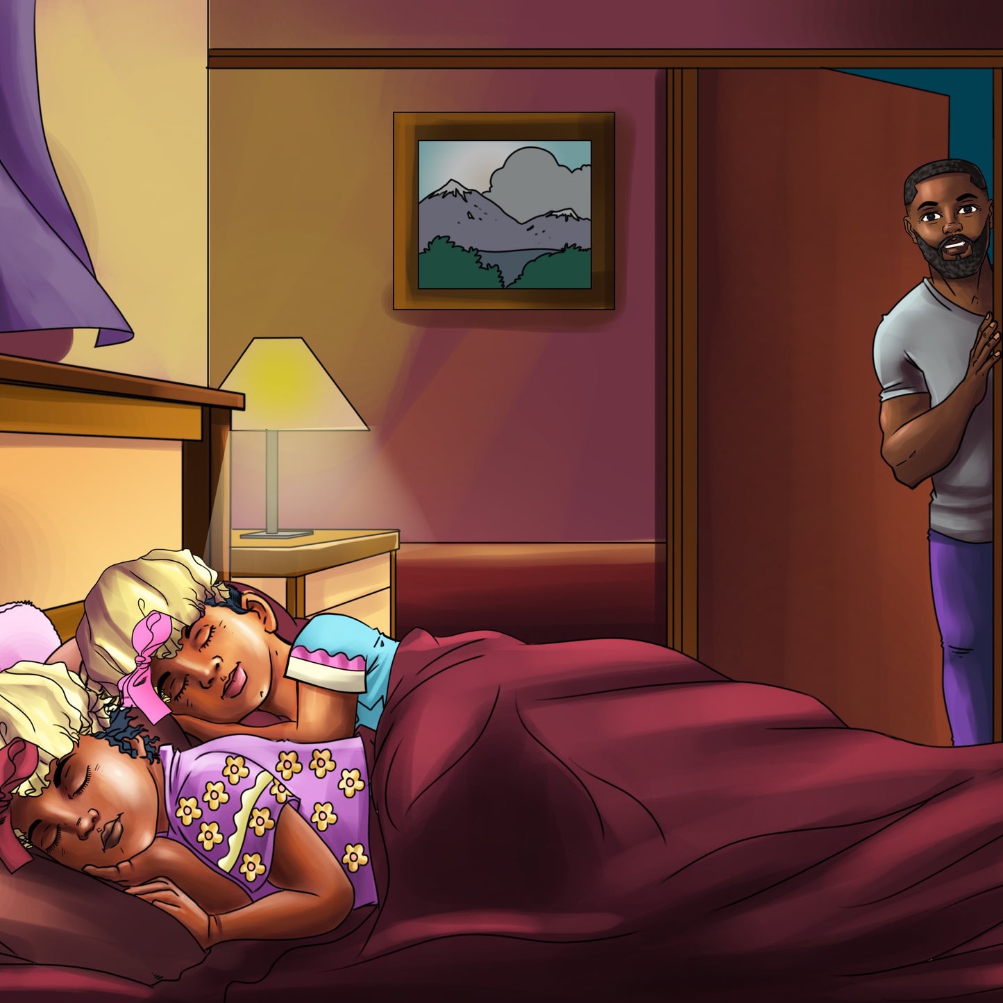 My Daddy Does My Hair!!! Nursery Rhyme - UrbanToons Inc.