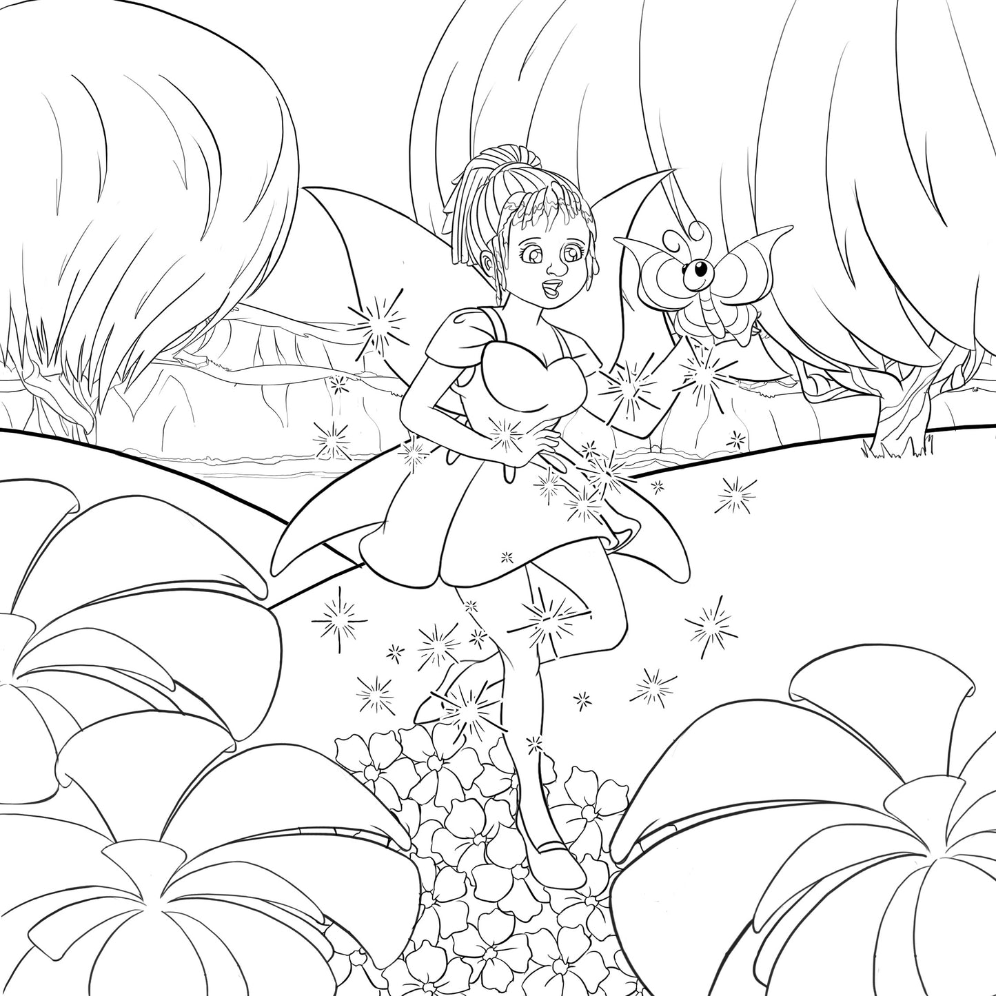 Melanin Beauty Coloring Book NEW ARRIVAL - UrbanToons Inc.