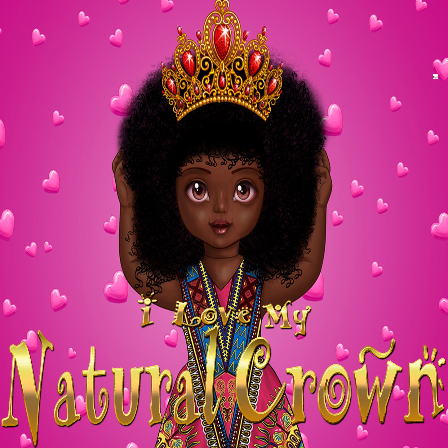 Urbantoons Melanin Princess Bundle (Books 1-5) Bonus FREE Coloring Book - UrbanToons Inc.