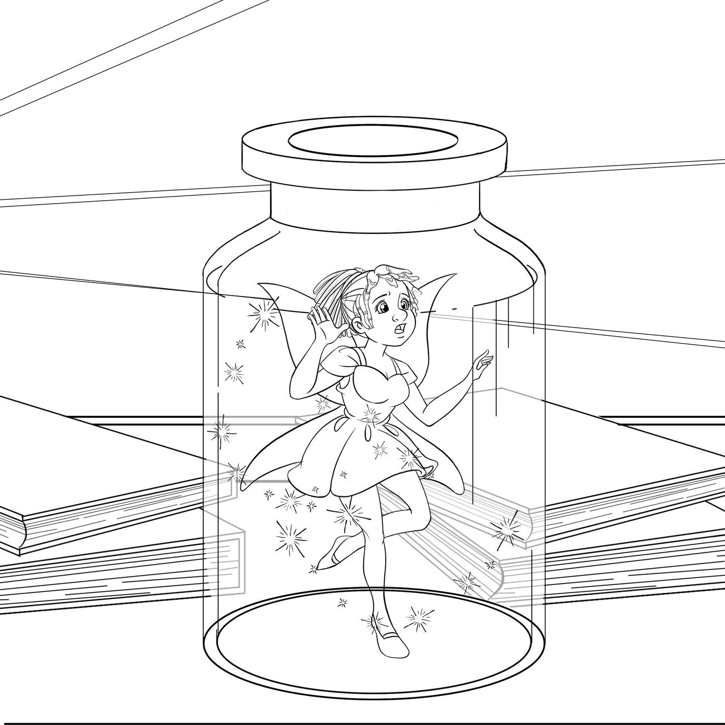 Urbantoons Peter Pan COLORING BOOK - UrbanToons Inc.