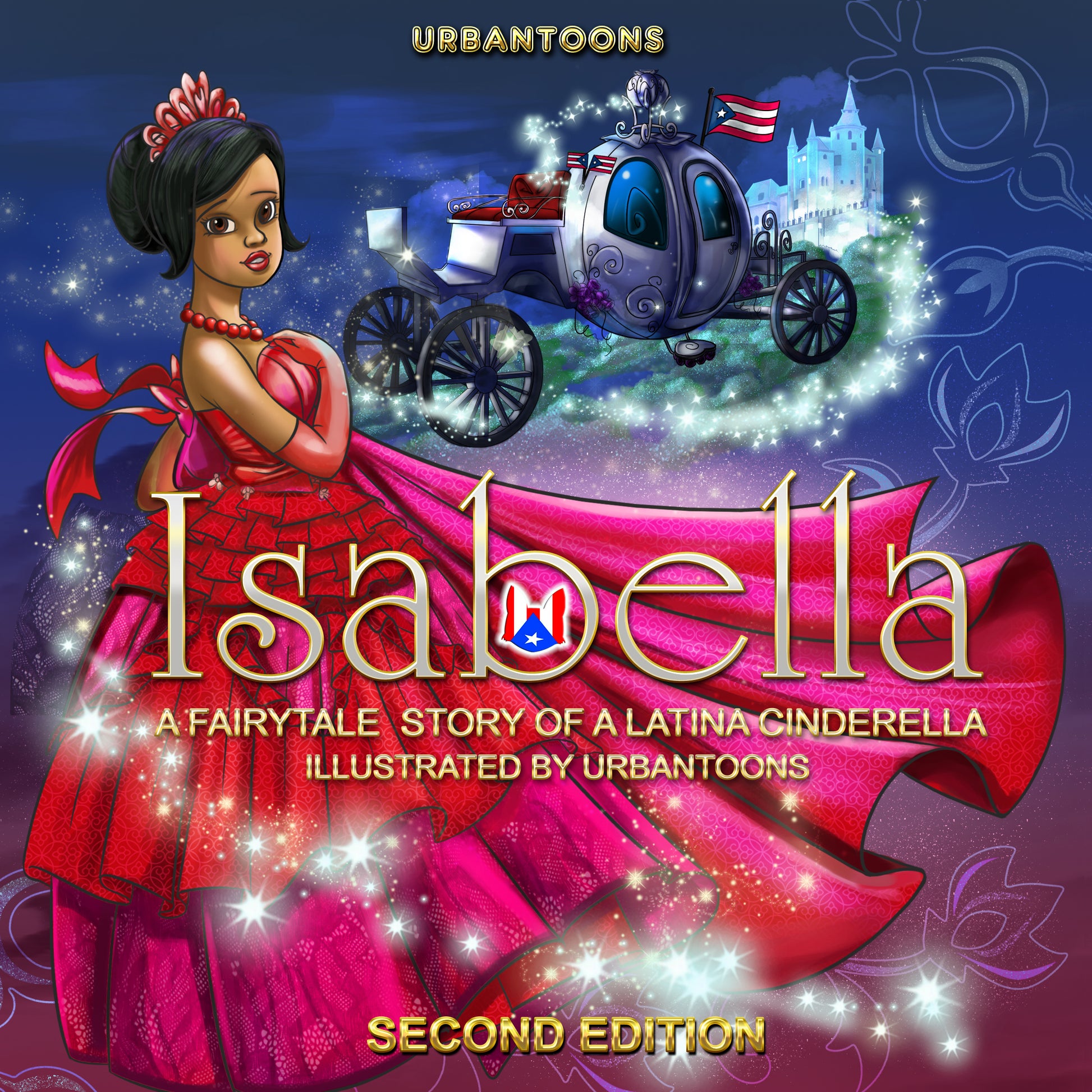 A vibrant retelling of Cinderella with a proud Latina princess, celebrating culture and diversity.