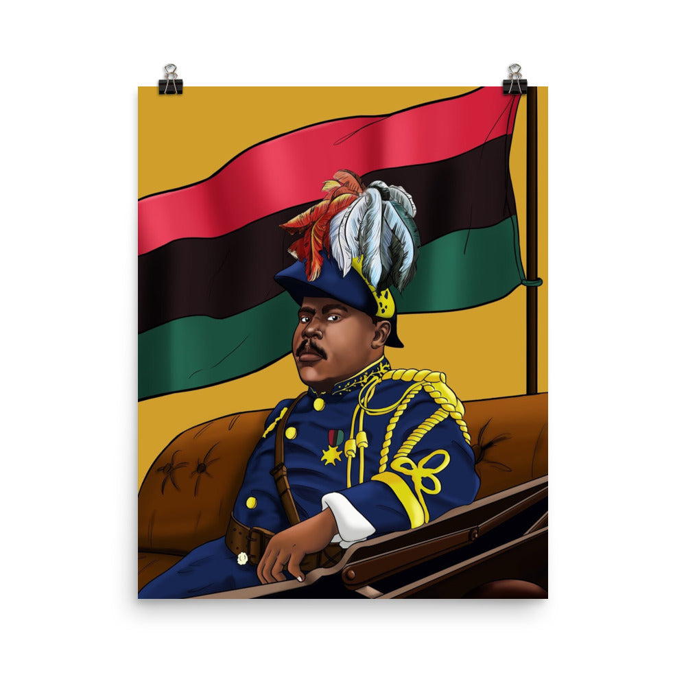 Urbantoons Marcus Garvey Poster 18 x 24 Photo paper poster - UrbanToons Inc.