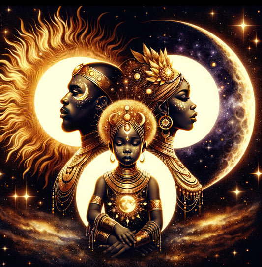 Sun, Moon and Star