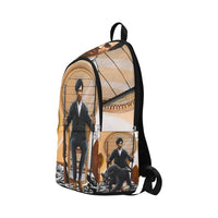 Urbantoons Huey P Newton: Black Panthers Backpack for Adult - UrbanToons Inc.