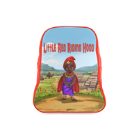 Little Red Riding Hood  School Backpack/Large (Model 1601) - UrbanToons Inc.