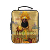 Mansa Musa Vegan Leather Square Backpack (Model 1618) - UrbanToons Inc.