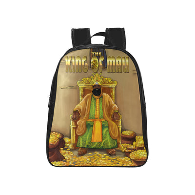 King Of Mali Mansa Musa School Backpack Kids (Medium) - UrbanToons Inc.