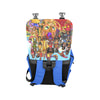 Urbantoons Toon Nation Kids Book Bag Blue Casual Shoulders Backpack (Model 1623) - UrbanToons Inc.