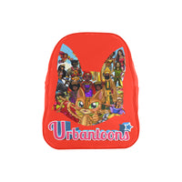 Urbantoons Toon Nation Kids Medium School Backpack (Model 1601)(Medium) - UrbanToons Inc.