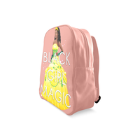 Black Girl Magic School Backpack/Large (Model 1601) - UrbanToons Inc.