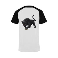 Huey P Newtown Limited Edition Men's Raglan T-shirt Big Size (USA Size) (Model T11) - UrbanToons Inc.