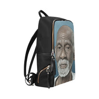 Dr Sebi Unisex Slim Backpack (Model 1664) - UrbanToons Inc.