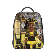 King Tut Vegan Leather Adult Popular Backpack (Model 1622) - UrbanToons Inc.