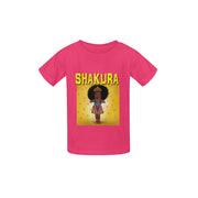 Shakura I love My Black Skin Kid's  Classic T-shirt (Model T22) - UrbanToons Inc.