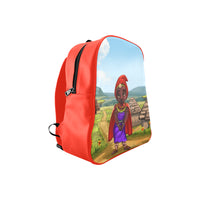 Little Red Riding Hood School Backpack (Medium) - UrbanToons Inc.