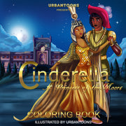Urbantoons Cinderella Coloring Book Bulk / Wholesale 25 units - UrbanToons Inc.