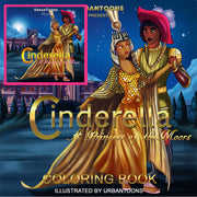 Urbantoons Cinderella Combo Pack (BOOK & COLORING BOOK) - UrbanToons Inc.