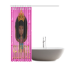 Shakura SHOWER CURTAIN Shower Curtain 72"x84" - UrbanToons Inc.