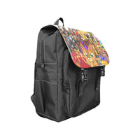 Urbantoons Toon Nation Kids Book Bag Black Casual Shoulders Backpack (Model 1623) - UrbanToons Inc.