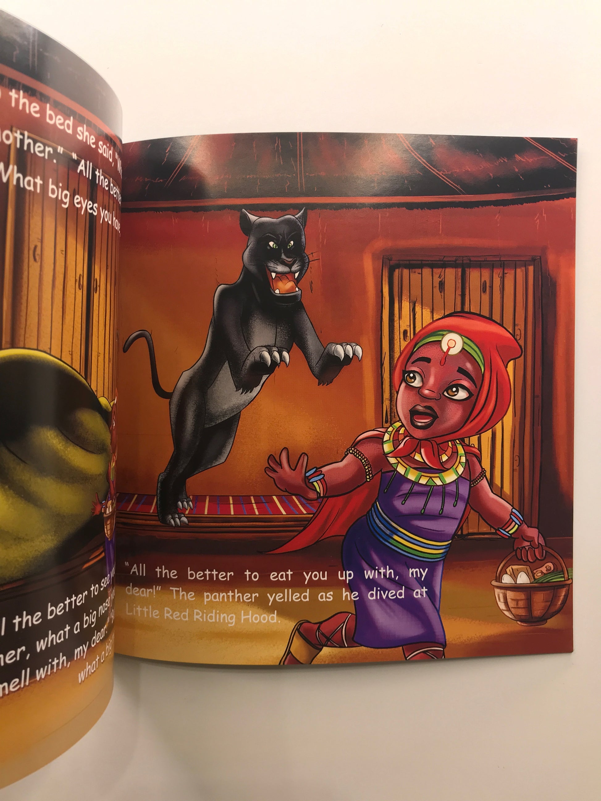 UrbanToons Little Red Riding Hood and the Masai Warriors - UrbanToons Inc.