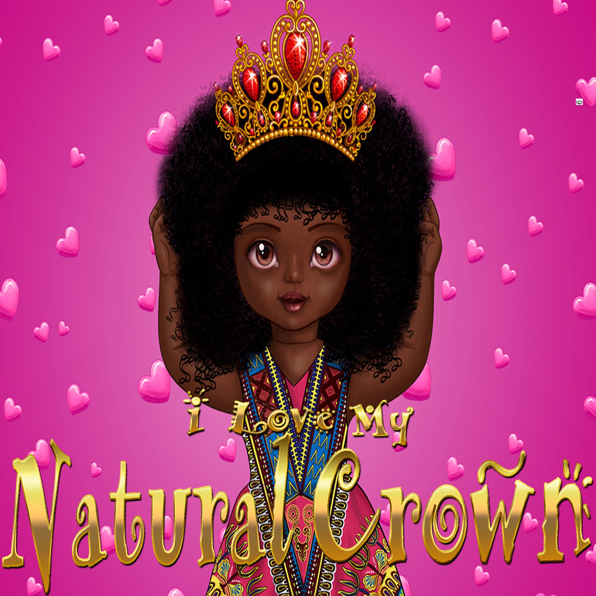 Urbantoons Melanin Princess Bundle (Books 1-5) Bonus FREE Coloring Book - UrbanToons Inc.