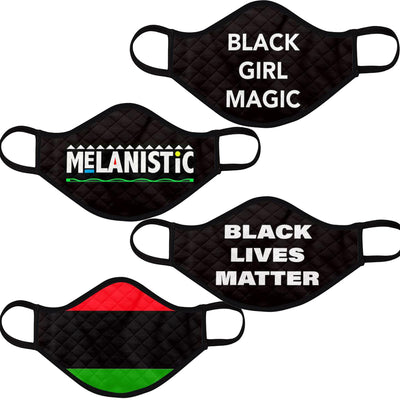 Urbantoons 4 Pack Black Lives Matter, Melanistic, RBG & Black Girl Magic