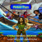 Urbantoons Peter Pan COLORING BOOK - UrbanToons Inc.