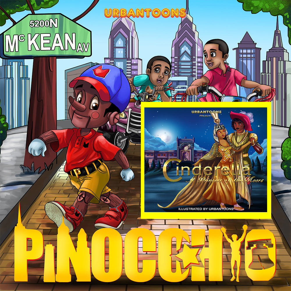Cinderella & Pinocchio COMBO PACK SALE - UrbanToons Inc.