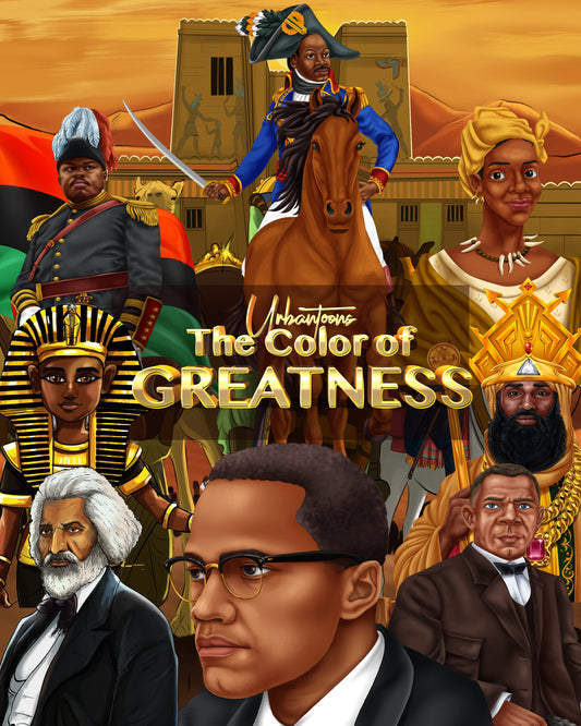 The Color of Greatness (Coloring Book)