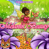 Melanin Princess Coloring Book (Download, Print & Color)