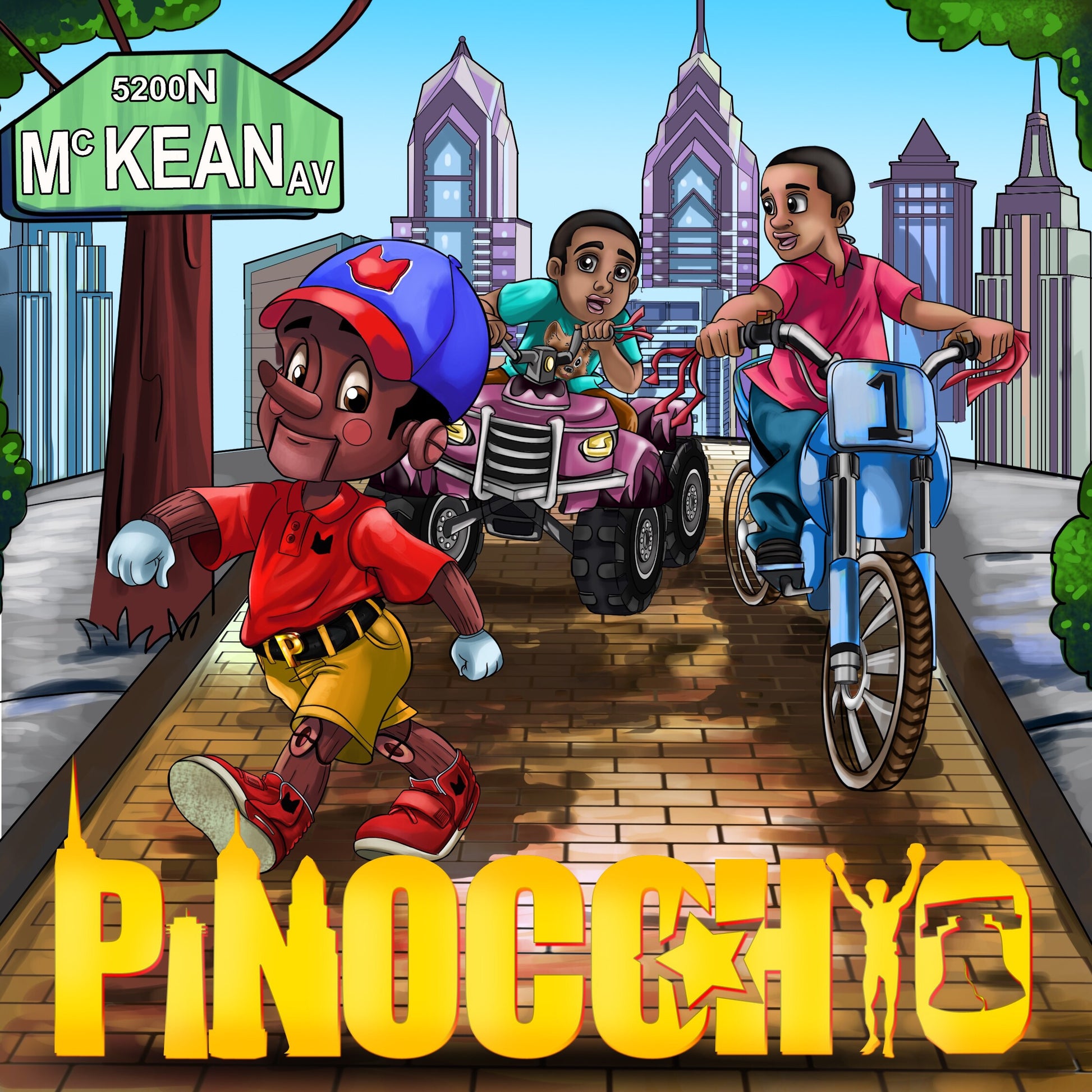 Urbantoons Pinocchio Book Wholesale / Bulk min 25 unit - UrbanToons Inc.