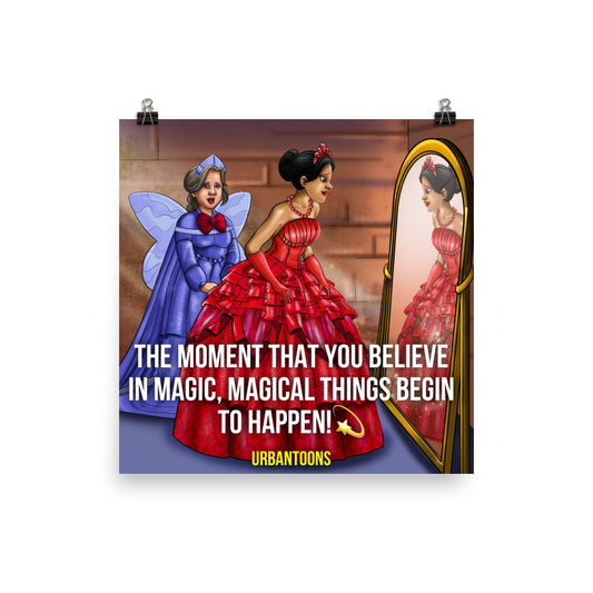 Urbantoons Isabella: Inspirational Magic 10x10 Poster - UrbanToons Inc.