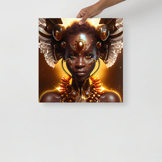Black Angel Poster 18in x 18in